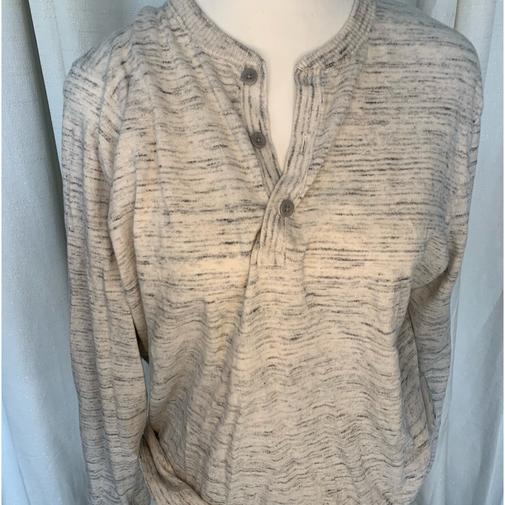 Nordstrom crew neck-button sweater